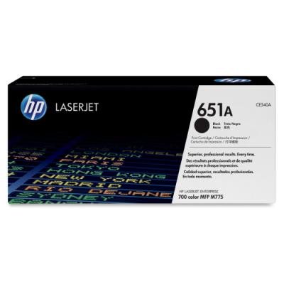 Toner HP 651A (CE340A) černý