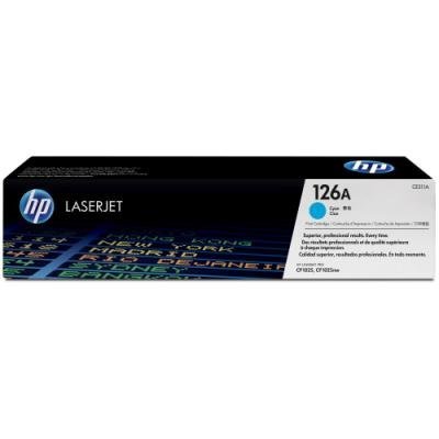 Toner HP 126A (CE311A) azurový