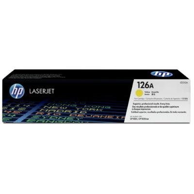 Toner HP 126A (CE312A) žlutý