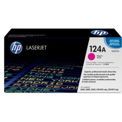 Toner HP 124A (Q6003A) červený
