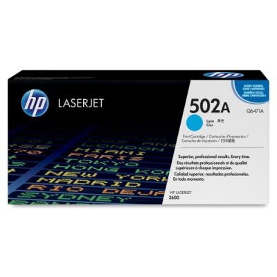 HP color toner, Q6471A, cyan CLJ 3600