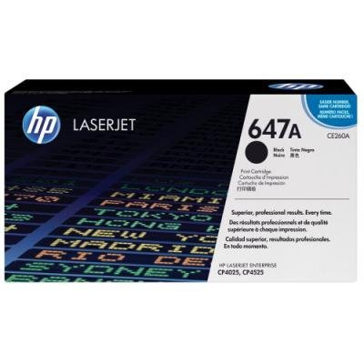 Toner HP 647A (CE260A) černý