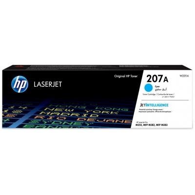 HP toner 207A (Cyan, 1250pg) for HP Color LaserJet for M255/MFP M282/ M283