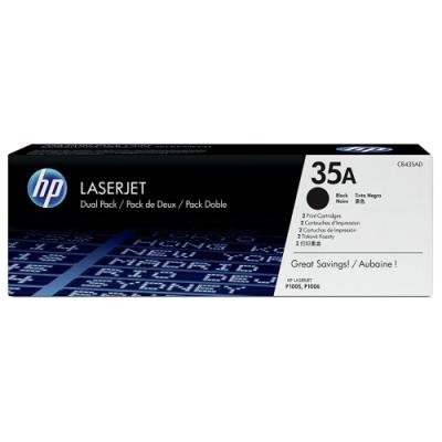 HP 35A (CB435AD) dvojpack černý