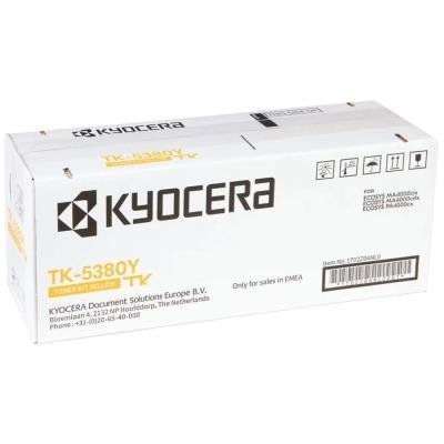 Kyocera toner TK-5380Y yellow na 10 000 A4 stran, pro PA4000cx, MA4000cix/cifx