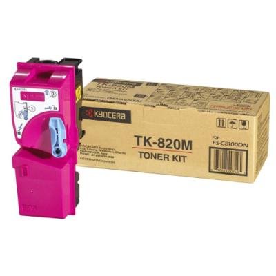 Toner Kyocera TK-820M červený