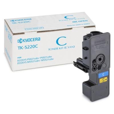 Kyocera toner TK-5220C/ 1 200 A4/ cyan/ for M5521cdn/ cdw, P5021cdn/cdw