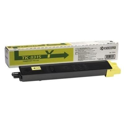 Kyocera toner TK-8315Y/ 6 000 A4/ yellow/ for TASKalfa 2550ci