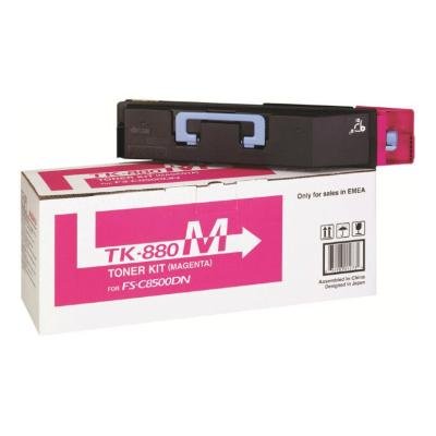 Toner Kyocera TK-880M červený 