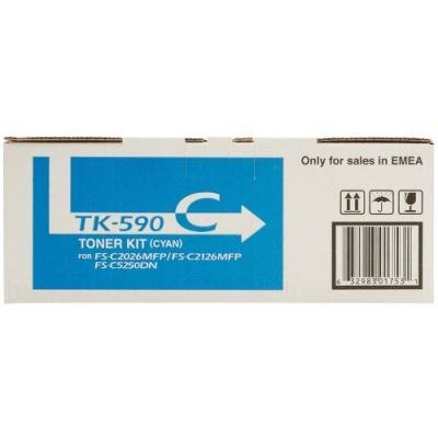 Kyocera TK-590C modrý