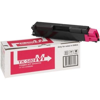 Toner Kyocera TK-580M červený