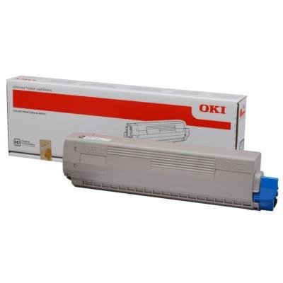 OKI originál toner cartridge 45862837/ MC853/873/ 7300 stran/ yellow