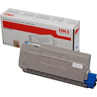 Toner OKI 44318607 modrý