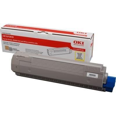 Toner OKI 44059105 žlutý