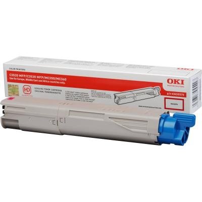 Toner OKI 43459370 purpurový