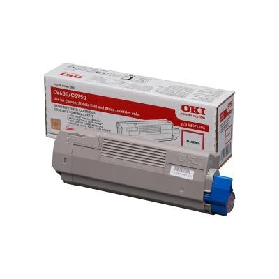 Toner OKI 43872306 purpurový