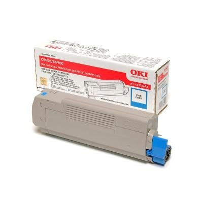 Toner OKI 43324423 modrý