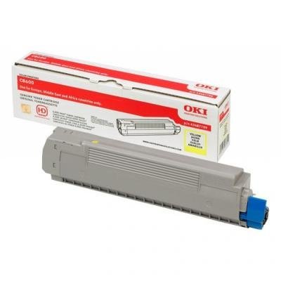 Toner OKI 43487709 žlutý