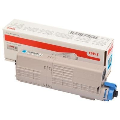 OKI originál toner cartridge 46490403/ C532/ C542/ MC563/ MC573/ 1500 stran/ cyan