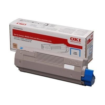 Toner OKI 46508715 azurový