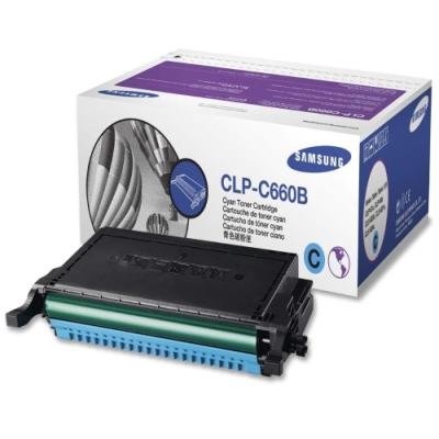 Toner Samsung CLP-C660B azurový