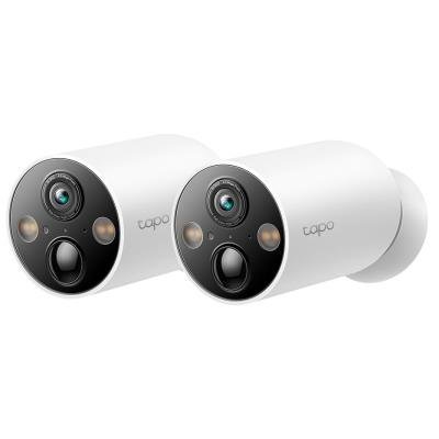 TP-Link Tapo C425(2-pack) Bateriová WiFi Kamera, venkovní, 4MPx, 2560 × 1440, audio, IR 15m, SD, IP66, 2ks v balení
