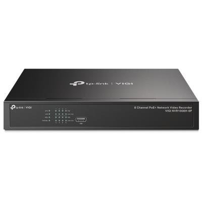 TP-Link VIGI NVR1008H-8P network video recorder 8 channels, 8x Lan with PoE, 2x USB