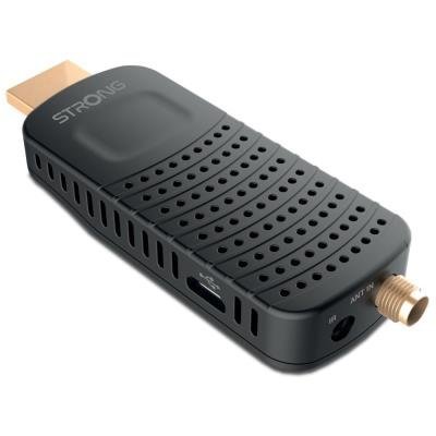 OPRAVENÉ - STRONG DVB-T/T2 tuner HDMI stick SRT 84/ Full HD/ H.265/HEVC/ externí anténa/ EPG/ PVR/ HDMI/ USB/ micro USB/...