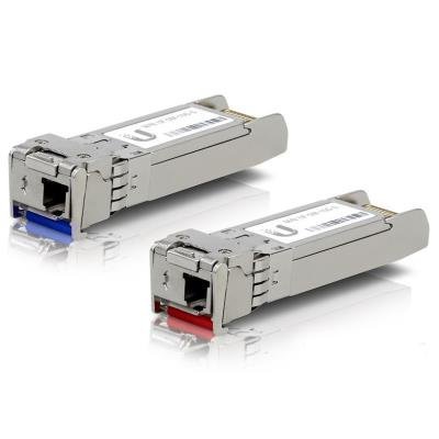 Ubiquiti Single-Mode Fiber module SFP+, 10Gbps, BiDi - 2 pack 