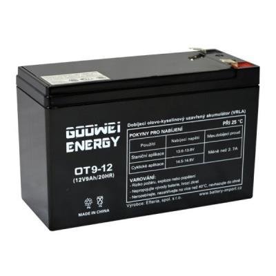 GOOWEI ENERGY Pb záložní akumulátor VRLA AGM 12V/9Ah (OT9-12)