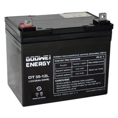 Backup VRLA GEL battery 12V/35Ah battery (OTL35-12)