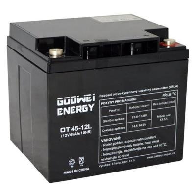 GOOWEI ENERGY Pb záložní akumulátor VRLA GEL 12V/45Ah (OTL45-12)