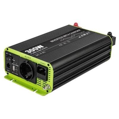 KOSUNPOWER UPS with external battery 300W, battery 12V / AC230V pure sinus