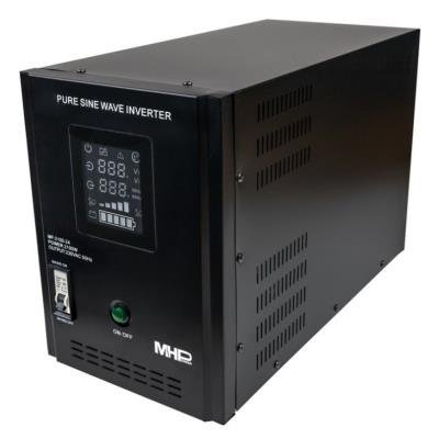 Inverter MPU-2100-24, UPS, 2100W, pure sine wave, 24V