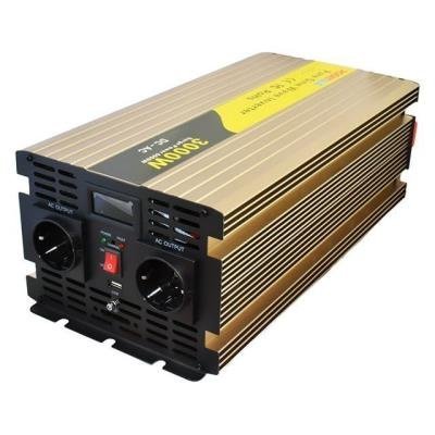 ROGERELE Sinus voltage convertor  REP3000-12, 3000W, 12V, USB port