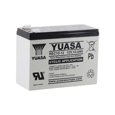 Yuasa Pb backup battery AGM 12V/10Ah for cycling applications (REC10-12)