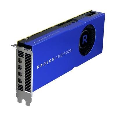AMD Radeon Pro WX 8200 8GB HBM2 / PCIe 3.0 / 4x mDP