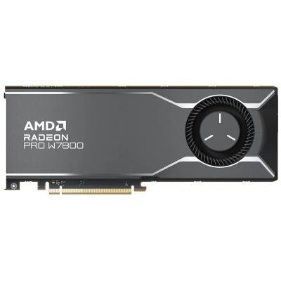 AMD Radeon PRO W7800 32GB GDDR6 / PCIe 4.0 / 45.25 Tflops / 3x DP / 1x mDP / 4x 4K / 260W