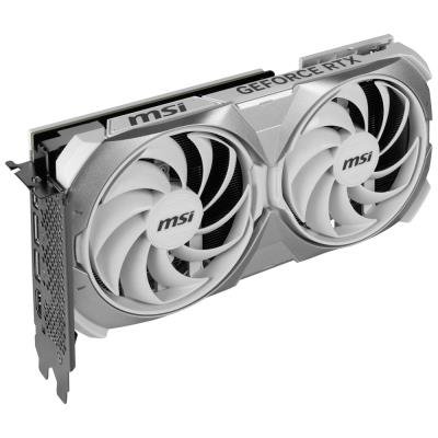 MSI GeForce RTX 4070 VENTUS 2X WHITE 12G OC / 12GB GDDR6X / PCI-E / 3x DP / HDMI