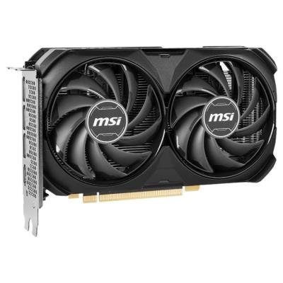 MSI GeForce RTX 4060 VENTUS 2X BLACK 8G OC / 8GB GDDR6 / PCI-E / 3x DP / HDMI