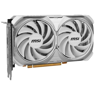 MSI GeForce RTX 4060 VENTUS 2X WHITE 8G OC / 8GB GDDR6 / PCI-E / 3x DP / HDMI