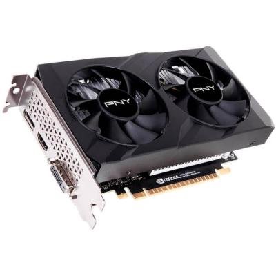 PNY GeForce GTX 1650 Dual Fan / PCI-E / 4GB GDDR6 / DVI-D / HDMI / DP 