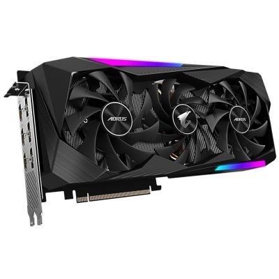 GIGABYTE AORUS GeForce RTX 3070 MASTER 8G / PCI-E / 8GB GDDR6 / 3x HDMI / 3x DP  / LHR