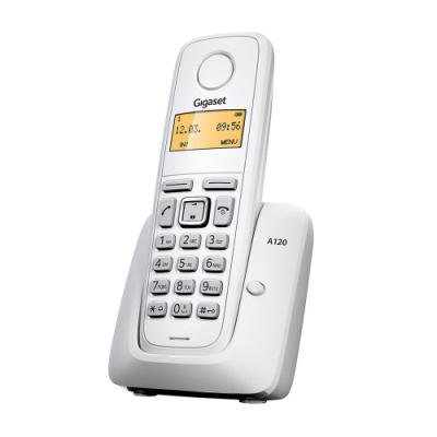 Bezdrátový telefon Siemens GIGASET A120 bílý