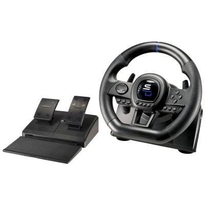 POŠKOZENÝ OBAL - SUPERDRIVE Sada volantu a pedálů SV650/ PS4/ PC/ Switch/ Xbox Series X/S