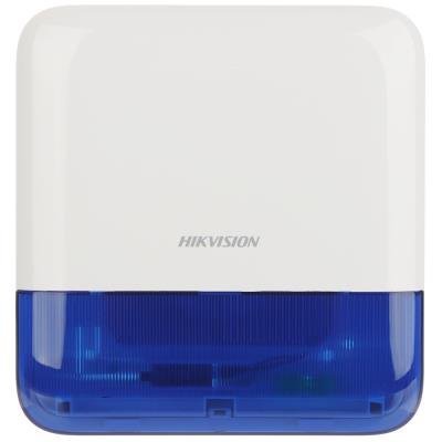 Hikvision AX PRO DS-PS1-E-WE venkovní bezdrátová siréna MODRÁ