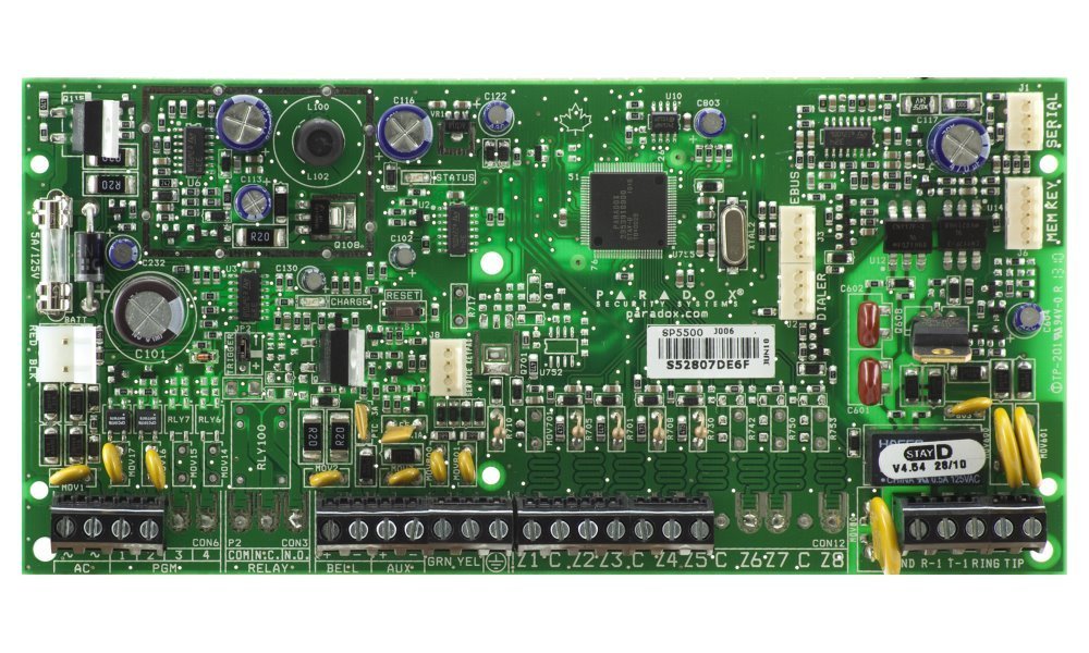 Paradox SP5500 ústředna