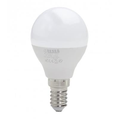 Tesla LED žárovka miniglobe BULB/E14/3W/230V/250lm/25 000h/4000K denní bílá/220st