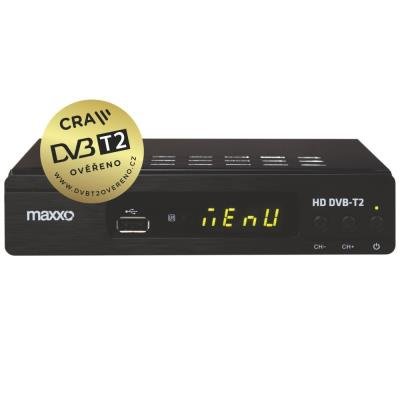 Set-top-box Maxxo HD DVB-T2 + Wi-Fi adaptér