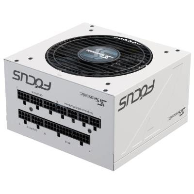 SEASONIC zdroj FOCUS GX-850 bílý / ATX3.1 / akt. PFC / 135mm / modulární / 80+ Gold